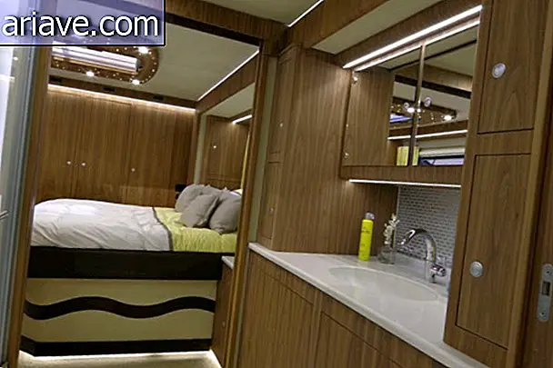 Get to know the interior of the luxury motorhome that costs $ 5.6 million