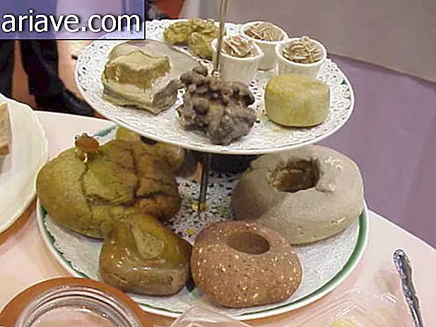 Banchet indigestibil: 12 imagini cu mâncare din piatră