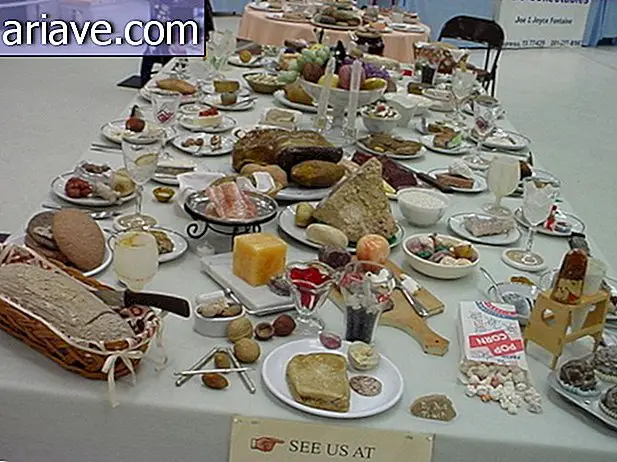 Banchetto indigesto: 12 immagini di cibo fatto di pietra
