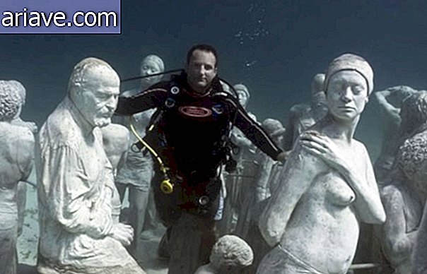 Víz alatti művészet: A Karib-tengeri házak több mint 400 szoborot tartalmaznak