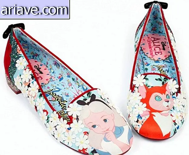 Skomakere lager kolleksjon inspirert av “Alice in Wonderland”