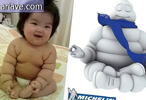 Michelin dieťa a bábika