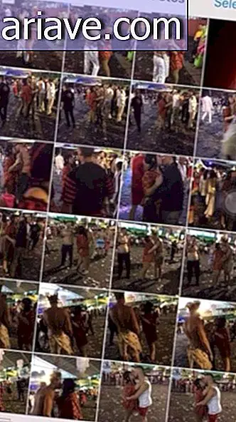 Perukdaki güç: bir kadın gibi giyinmiş, oğlan partide 175 kişiyi öpüyor