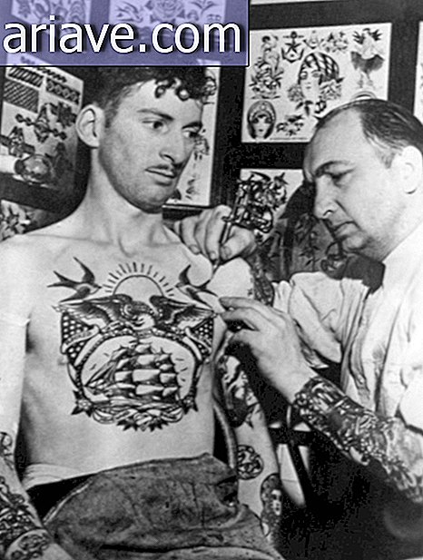 Фотографії показують, як виглядали татуювання до 60-х