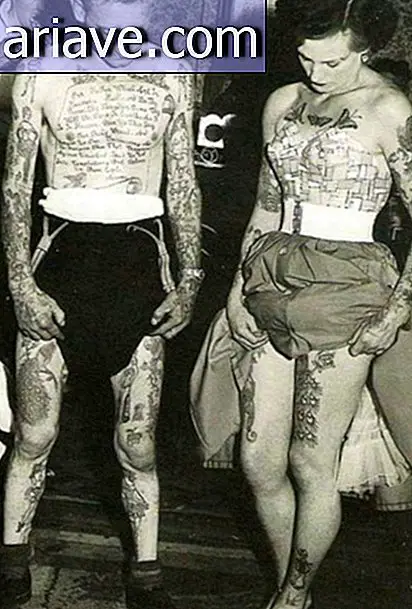 Fotografie ukazujú, ako tetovanie vyzeralo pred 60. rokmi
