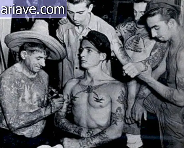 Fotografiile arată cum arătau tatuajele înainte de anii 60