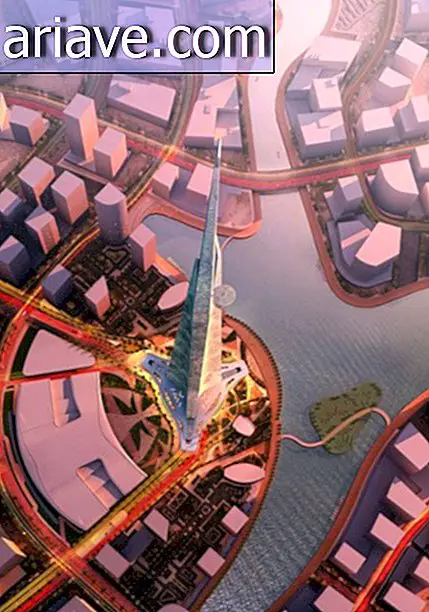 Stolp Džeda: Prihodnost "Največja zgradba na svetu" bo visoka 1 km [Galerija]