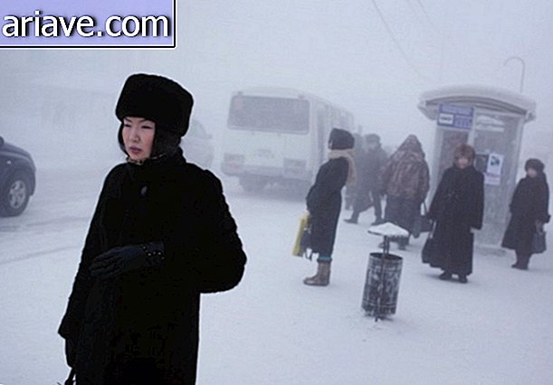 สิ่งที่รัสเซียคือการอาศัยอยู่ในหนึ่งในหมู่บ้านที่แช่แข็งบนโลก