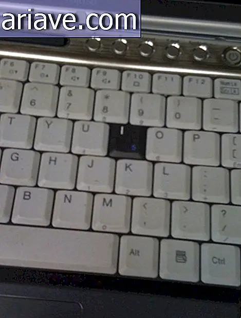 Et nær et tastatur