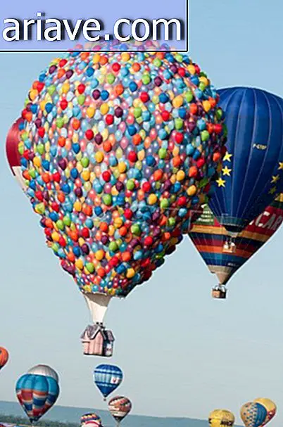 Vaadake Disney õhupalli nagu animafilmis Üles [galerii]