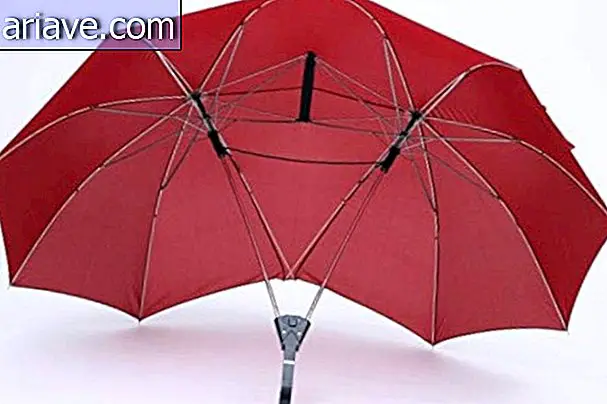 Regenschirm für Doppel