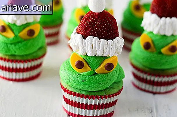 Weihnachts-Cupcake