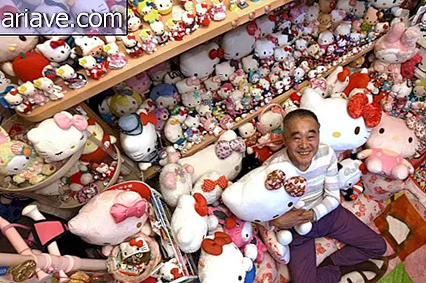 ¿Sabes quién es el mayor coleccionista de productos de Hello Kitty? Un policía!