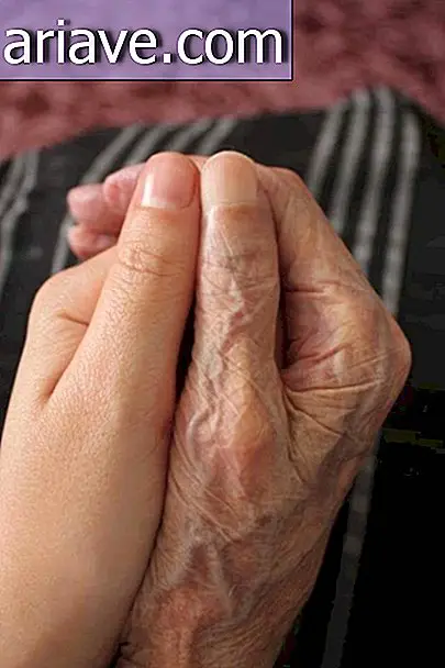 Young and old hands