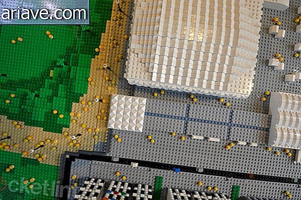 Umetnost igrač: Preglejte repliko LEGO londonskega olimpijskega parka
