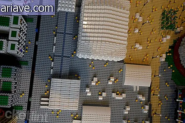 Speelgoedkunst: bekijk de LEGO-replica van het London Olympic Park