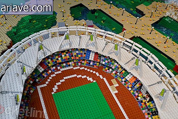 Speelgoedkunst: bekijk de LEGO-replica van het London Olympic Park