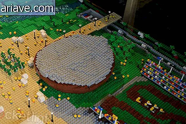 Umetnost igrač: Preglejte repliko LEGO londonskega olimpijskega parka