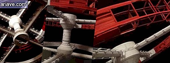 Increíbles miniaturas de papel recrean las naves espaciales más famosas del cine