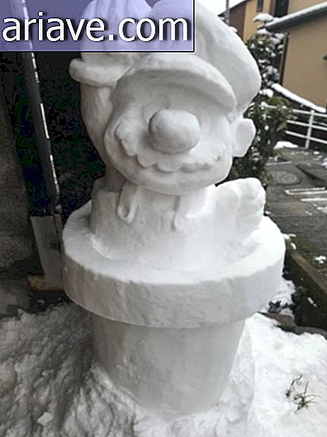 Questo è ciò che accade quando nevica in Giappone