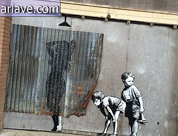 Banksy otwiera park rozrywki w Wielkiej Brytanii w odwrotnym kierunku [wideo]