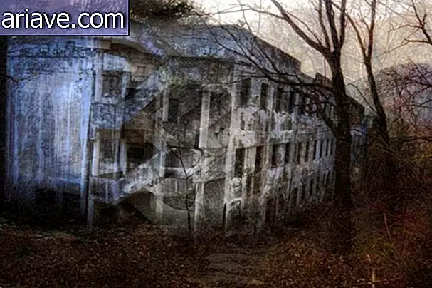 Foto-foto menyimpan kenangan mengerikan dari sanatorium yang ditinggalkan