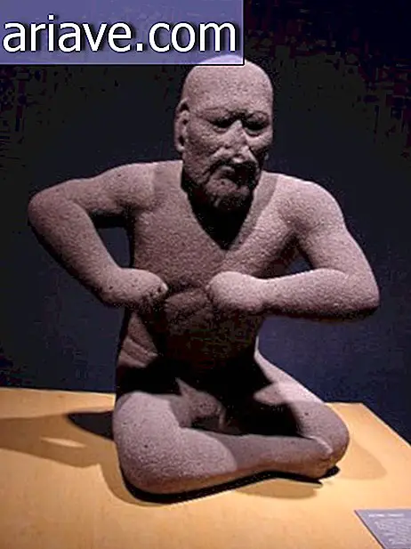 Olmec-statue