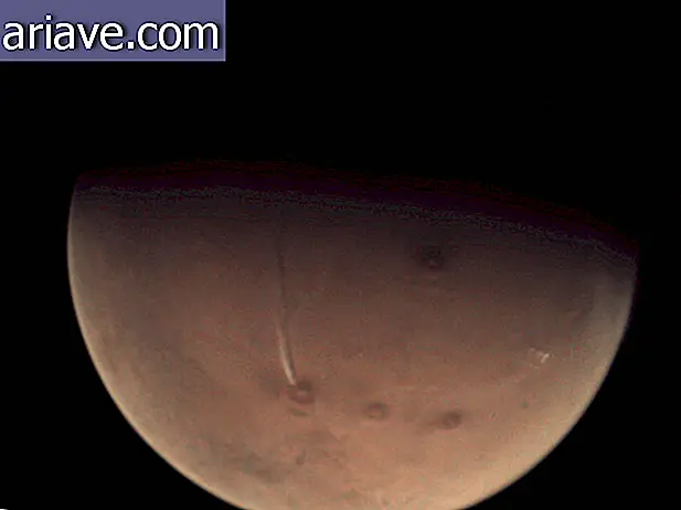 Volcán en Marte