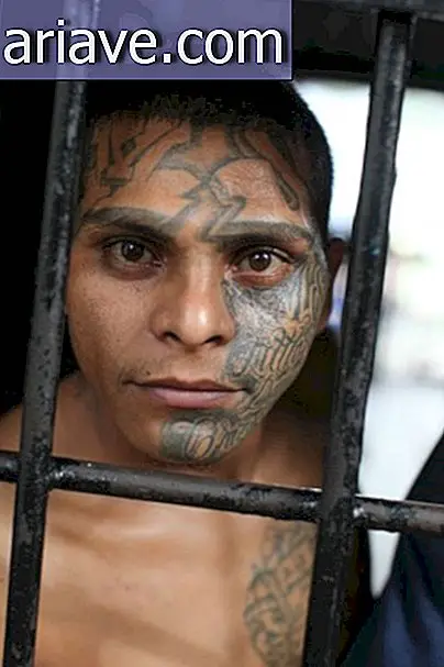 El Salvador legveszélyesebb bandájának képei könyvéhez fordulnak