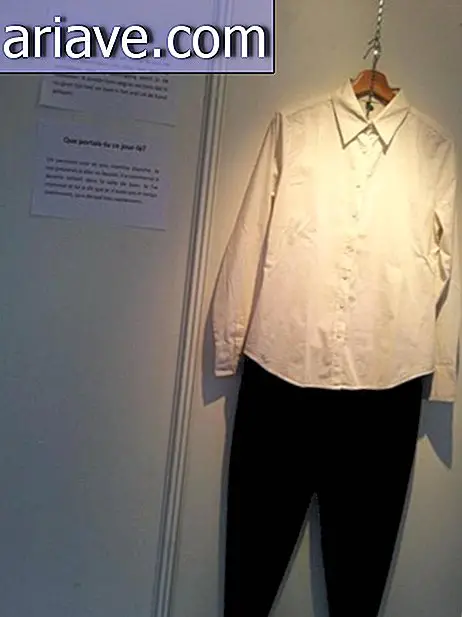 Utstillingen viser klær ofre hadde på seg da de ble voldtatt