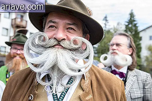 Bei der Bart- und Schnurrbart-Weltmeisterschaft treffen sich die tollsten Konkurrenten